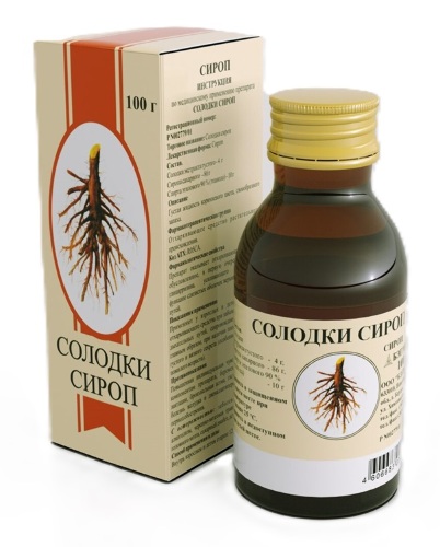 Солодки сироп флакон 100 гр