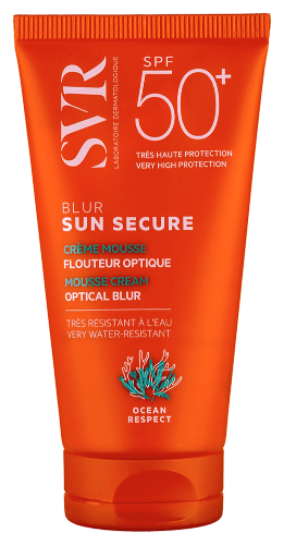 Svr sun secure безопасное солнце крем-мусс с эффектом фотошопа без отдушки spf50+ 50 мл