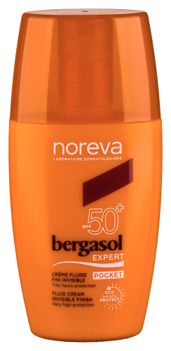 Noreva бергасол эксперт крем легкий солнцезащитный spf50+ 30 мл