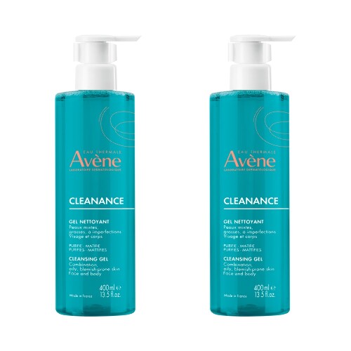 Набор из 2-х уп AVENE КЛИНАНС ГЕЛЬ ОЧИЩАЮЩИЙ 400МЛ