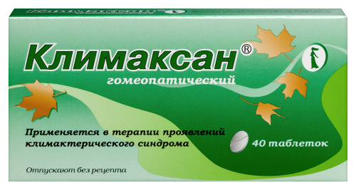 Климаксан гомеопатический 40 шт. таблетки