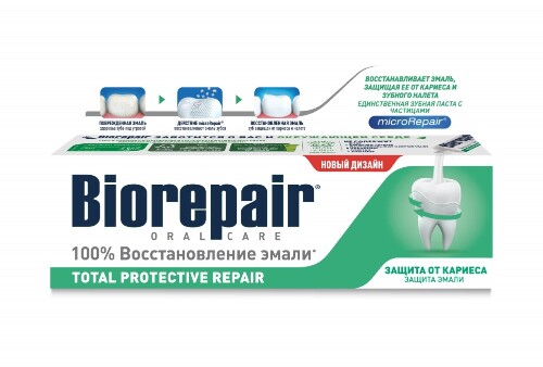 Купить Biorepair зубная паста комплексного действия 75 мл цена