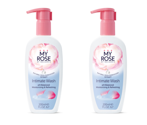 Набор 2 уп. MY ROSE OF BULGARIA ГЕЛЬ ДЛЯ ИНТИМНОЙ ГИГИЕНЫ 200 МЛ