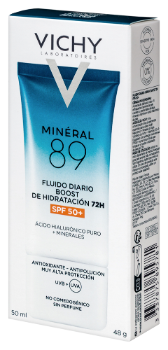 Vichy mineral 89 флюид для лица интенсивно увлажняющий spf50+ 50 мл