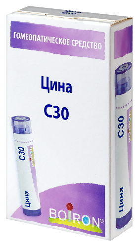 ЦИНА С30 ГОМЕОПАТ МОНОКОМП ПРЕПАРАТ РАСТИТ ПРОИСХОЖД