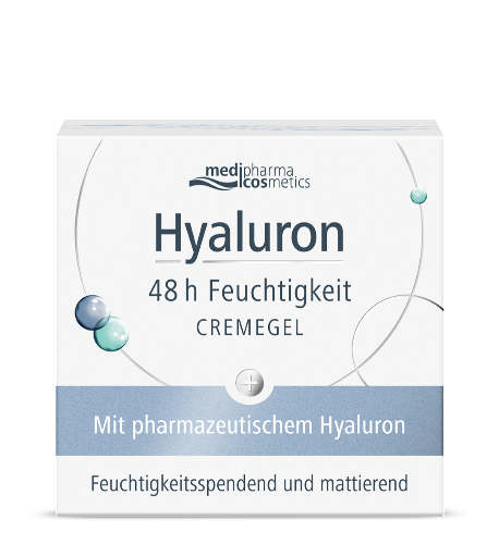 Medipharma cosmetics hyaluron крем-гель для лица увлажнение 48 часов 50 мл