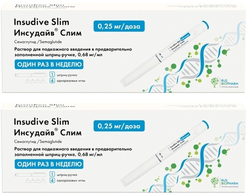 Купить Инсудайв слим 0,25 мг/доза раствор для подкожного введения 1,5 мл шприц-ручка 1 шт. в Москве Инсудайв слим 0,25 мг/доза раствор для подкожного введения 1,5 мл шприц-ручка 1 шт.