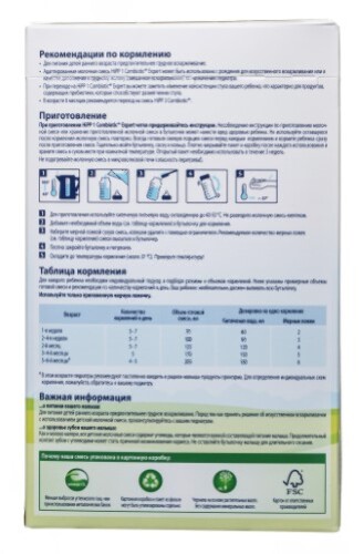 Детская молочная смесь hipp 1 combiotic expert c лактобактериями сухая c 0 месяцев 900 г/коробка/