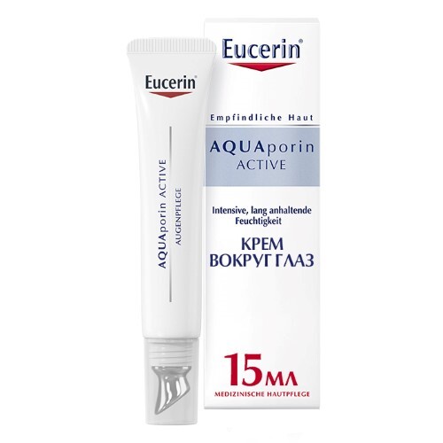 Купить Eucerin aquaporin active интенсивно увлажняющий крем для кожи вокруг глаз 15 мл цена