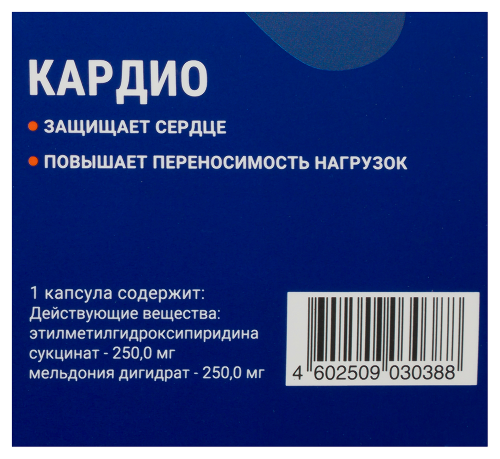 Брейнмакс 250 мг + 250 мг 60 шт. блистер капсулы