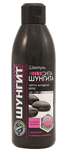 Купить ПРИРОДНАЯ АПТЕКА ШАМПУНЬ ПРОТИВ ВЫПАДЕНИЯ ВОЛОС СИЛА ШУНГИТА 300МЛ цена