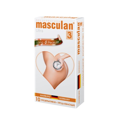Презерватив masculan 3 ultra 10 шт.