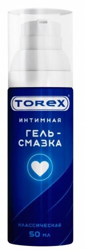 Купить Torex гель-смазка интимная классическая 50 мл/флакон с дозатором цена