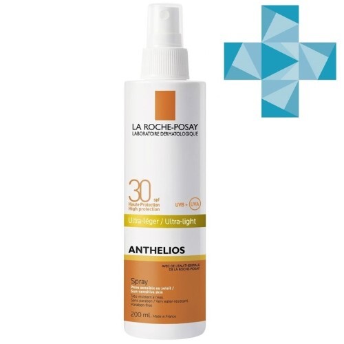Купить LA ROCHE-POSAY ANTHELIOS СПРЕЙ ДЛЯ ЛИЦА И ТЕЛА SPF 30 200МЛ цена