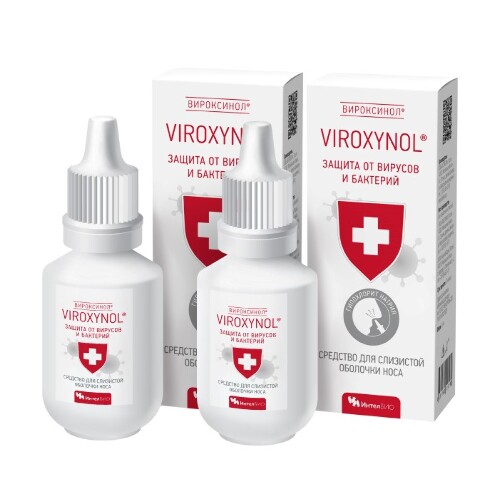 Купить Вироксинол/viroxynol 15 мл флакон-капельница средство для слизистой носа цена