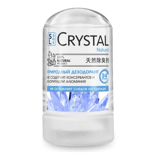 СЕКРЕТЫ ЛАН CRYSTAL DEODORANT STICK ДЕЗОДОРАНТ МИНЕРАЛЬНЫЙ ДЛЯ ТЕЛА