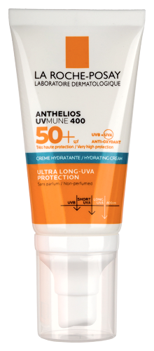 La roche-posay anthelios uvmune 400 крем солнцезащитный увлажняющий для лица spf50+/ppd30 50 мл