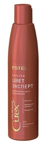 Купить Estel curex color save бальзам для окрашенных волос цвет эксперт 250 мл цена