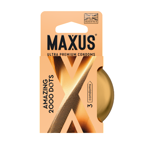 Презервативы maxus amazing точечные 3 шт.