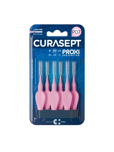 Curasept proxi ершики межзубные p07 6 шт./светло -розовый