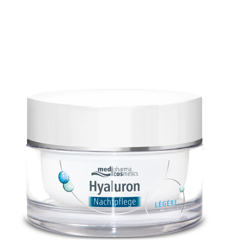 Medipharma cosmetics hyaluron крем для лица ночной легкий 50 мл