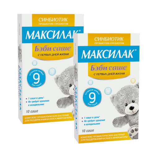 Набор 2 упаковки Максилак Бэби 
