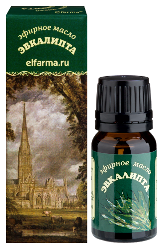 Elfarma масло эфирное эвкалипт 10 мл в индивидуальной упаковке