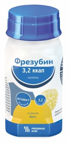 Фрезубин напиток 3,2 ккал со вкусом манго 125 мл 4 шт.