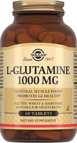 Купить Солгар l-глутамин 1000 мг 60 шт. таблетки массой 1400 мг цена