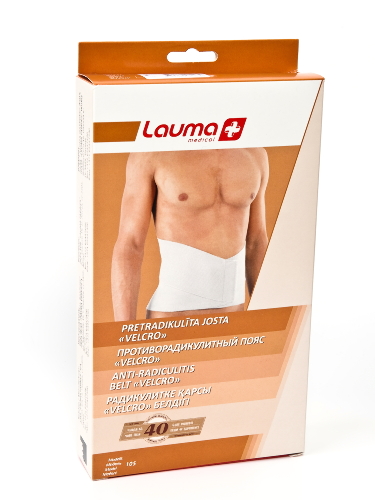 Купить Пояс противорадикулитный lauma velcro 105 разм 4 цена