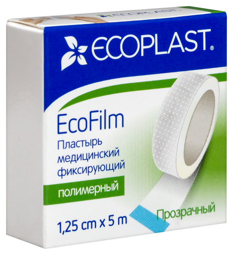 ECOPLAST ПЛАСТЫРЬ ECOFILM МЕДИЦИНСКИЙ ФИКСИРУЮЩИЙ ПОЛИМЕРНЫЙ