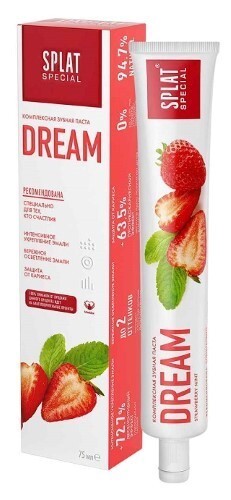 Splat special зубная паста dream 75 мл