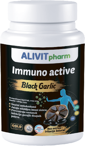 ЧЕРНЫЙ ЧЕСНОК ИММУНО АКТИВ ALIVITPHARM