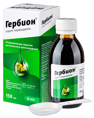 ГЕРБИОН СИРОП ПЕРВОЦВЕТА