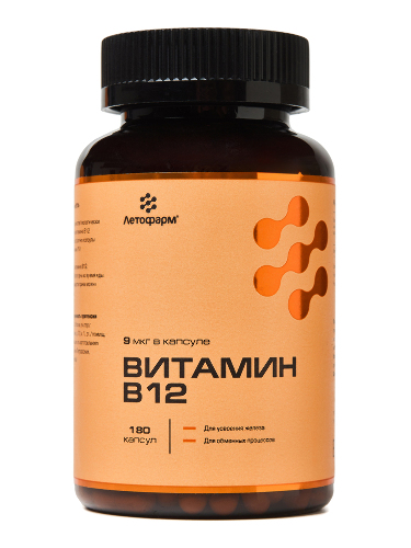 Купить Летофарм витамин в 12 180 шт. капсулы массой 0,27 г цена