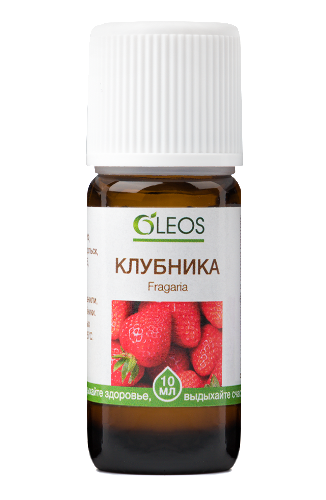 Oleos масло ароматическое клубника 10 мл