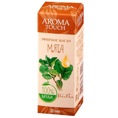Купить Aroma touch масло эфирное мята 10мл цена