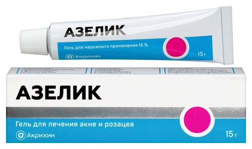 Азелик 15% гель для наружного применения 15 гр