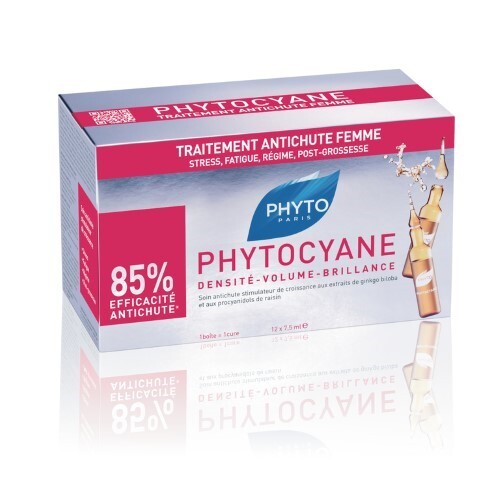 Купить Phyto phytocyane сыворотка против выпадения волос 7,5 мл 12 шт. цена