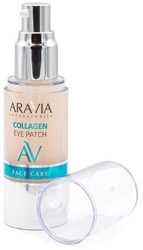 Aravia laboratories жидкие коллагеновые патчи collagen eye patch 30 мл