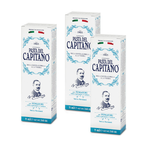 Купить Pasta del capitano 1905 зубная паста для курящих 75 мл в Москве Pasta del capitano 1905 зубная паста для курящих 75 мл