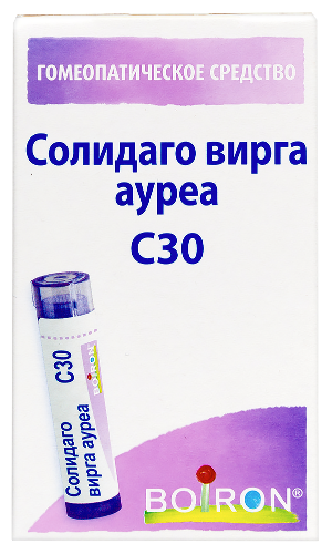 Солидаго вирга ауреа с30 гомеопатический монокомпонентный препарат растительного происхождения 4 гр гранулы гомеопатические - цена 343.60 руб., купить в интернет аптеке в Владимире Солидаго вирга ауреа с30 гомеопатический монокомпонентный препарат растительного происхождения 4 гр гранулы гомеопатические, инструкция по применению