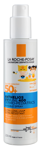 Купить La roche-posay anthelios uvmune 400 dermo-pediatrics спрей для лица и тела детский солнцезащитный spf50+ 200 мл/ppd27 цена