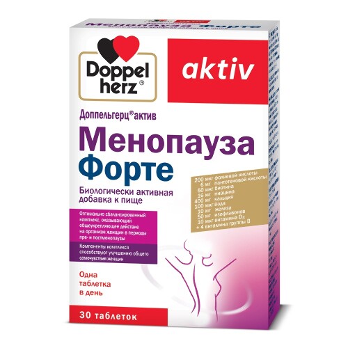 ДОППЕЛЬГЕРЦ АКТИВ МЕНОПАУЗА ФОРТЕ
