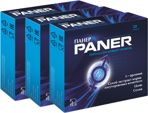 Набор из 3-х упаковок Панер 30 табл.
