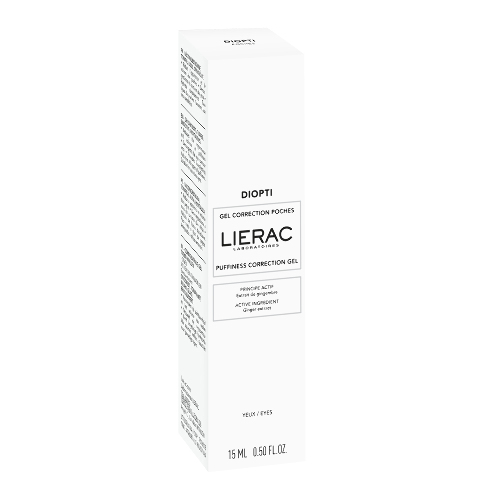 Lierac diopti гель-коррекция мешков под глазами 15 мл