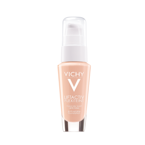 Купить Vichy Liftactiv Flexilift Тональный крем для лица с эффектом лифтинга для выравнивания тона, разглаживания морщин и осветления несовершенств с солнцезащитными фильтрами SPF 20, тон 15, 30 мл цена