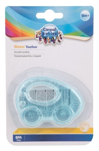 Купить Canpol babies прорезыватель водный охлаждающий синий цена