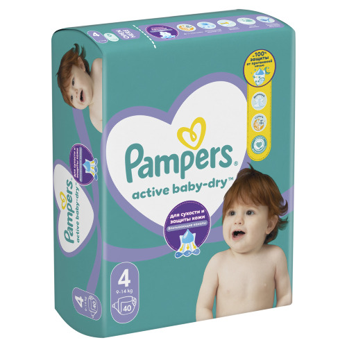 ACTIVE BABY-DRY ПОДГУЗНИКИ