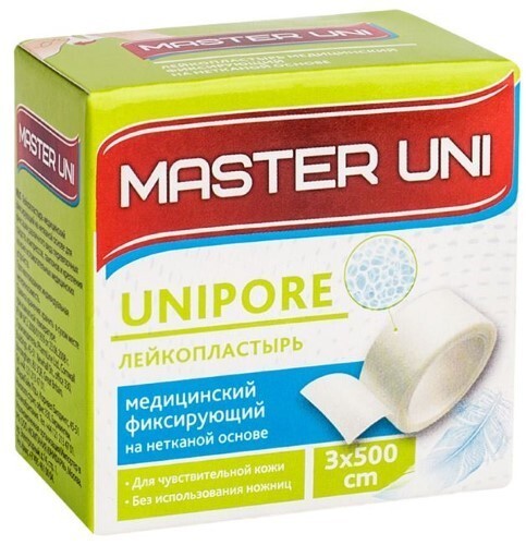 UNIPORE ЛЕЙКОПЛАСТЫРЬ МЕДИЦИНСКИЙ ФИКСИРУЮЩИЙ